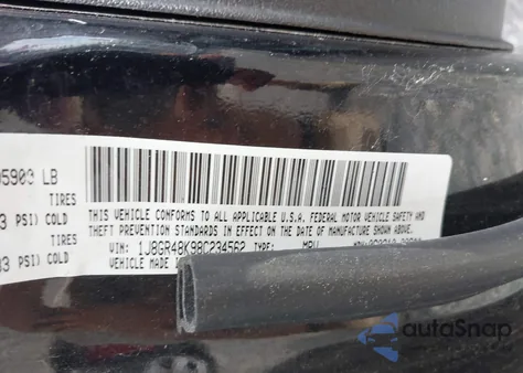 2008 Jeep Grand Cherokee Laredo из США, поврежденный, VIN 1J8GR48K98C234562